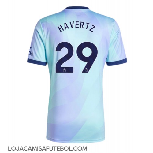 Camisa de Futebol Arsenal Kai Havertz #29 Equipamento Alternativo 2024-25 Manga Curta